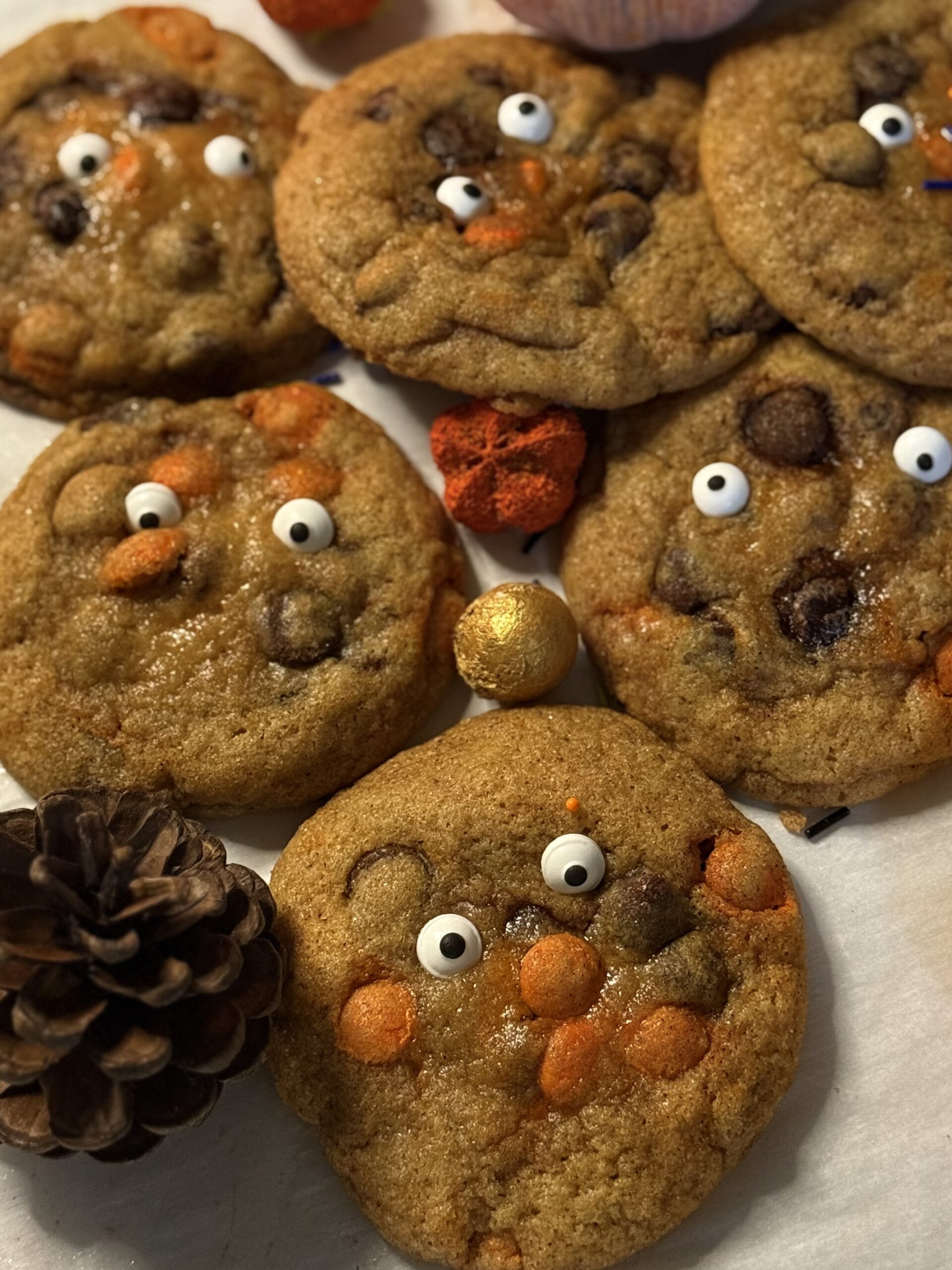 Chewy Halloween Cinnamon Cookies