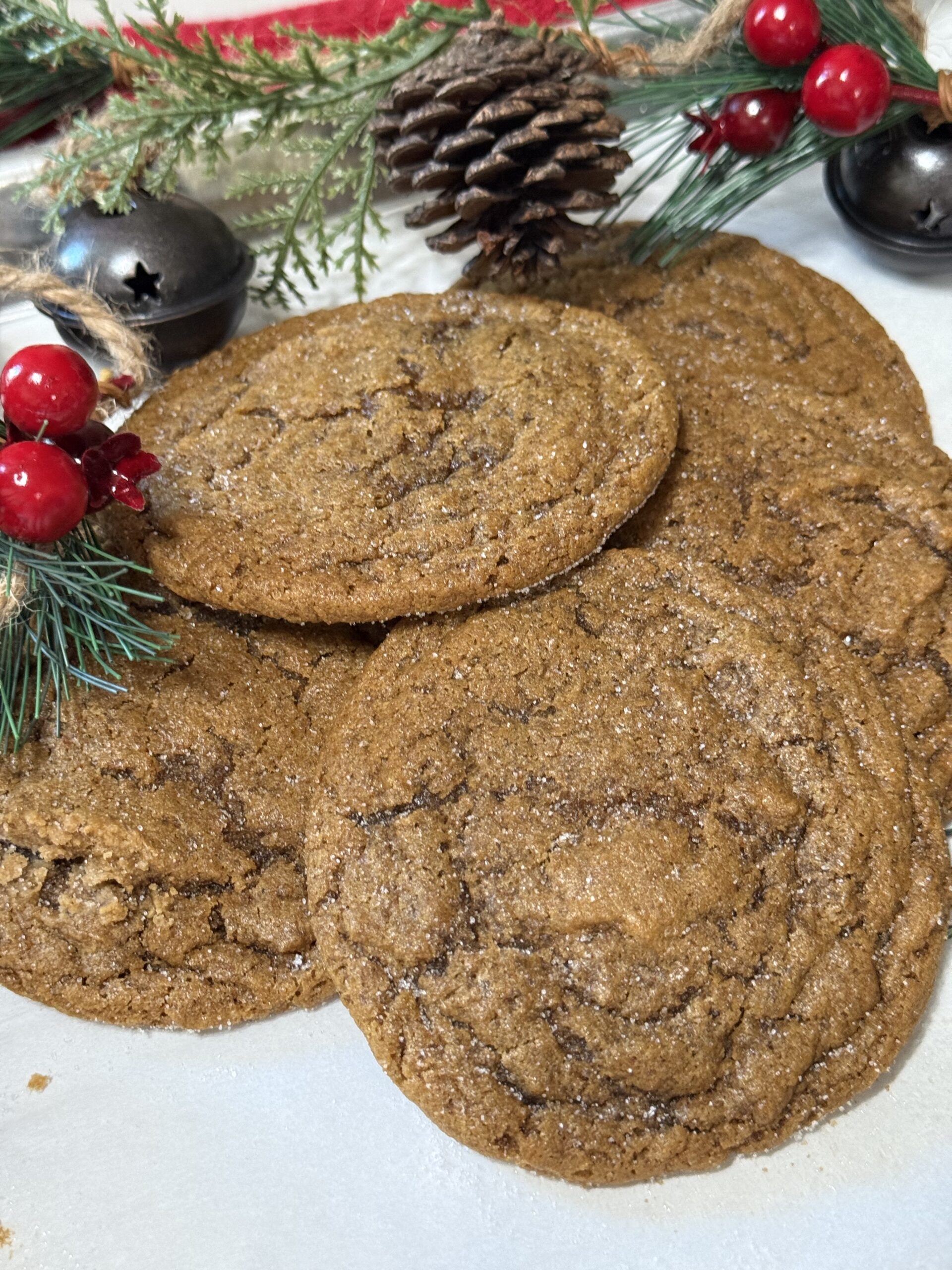 The Best Chewy Gingersnap Cookies